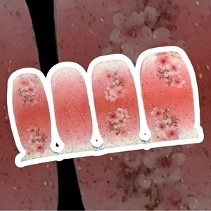 💥2/$24 or 3/$30💥 Color Street Nail Strips. Color: Cherry Blooms